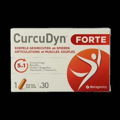Metagenics Curcudyn Forte Voedingssupplement Bewegingsstelsel 30 Capsules