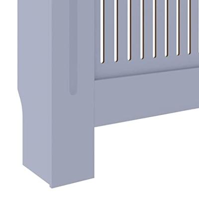 VidaXL Radiatorombouw 205 cm mdf grijs - thumbnail