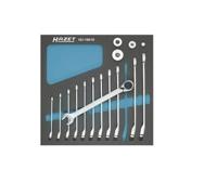 Hazet 163-186/16 Steek-ringratelsleutelset 12-delig Sleutelbreedte (metrisch) 8 - 19 mm - thumbnail