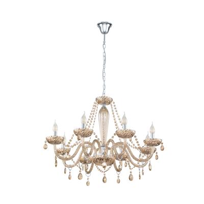 Eglo Cognac kroonluchterBasilano 8-lichts 82cm - 39093