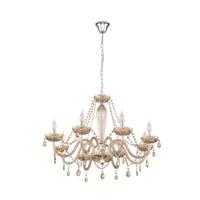 Eglo Cognac kroonluchterBasilano 8-lichts 82cm - 39093 - thumbnail
