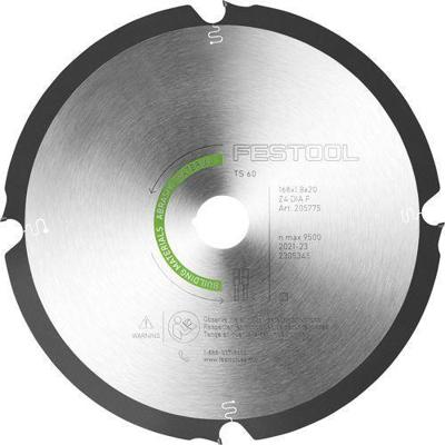 Festool Accessoires diamant-cirkelzaagblad dia 168x1,8x20 f4 abrasive materials - 205769 Festool Accessoires diamant-cirkelzaagblad dia 168x1,8x20 f4 abrasive materials - 205769