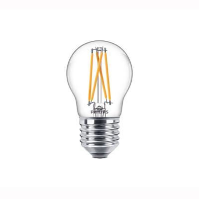 Philips LED 871951432441100 LED-lamp Energielabel D (A - G) E27 Kogel 3.4 W = 40 W Warmwit (Ø x h) 45 mm x 78 mm Dimbaar (dim to warm) 1 stuk(s)