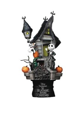 Nightmare before Christmas D-Stage PVC Diorama Jack's Haunted House 15 cm - thumbnail