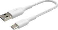 Belkin BOOST CHARGE gevlochten USB-C/ USB-A kabel, 15 cm - thumbnail