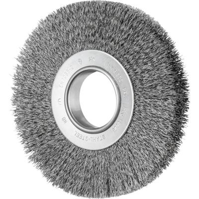 PFERD TOOLS POS Ronde borstel breed ongetordeerd RBU Ø 180 x 25 mm variabel boorgat staaldraad-Ø 0,30 voor slijpblok 1 POS RBU 18025/AK32-2 ST 0,30 43701239 1