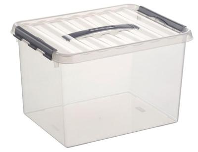 Qline Box 22 Liter Transparant Sunware Qline Box 22 Liter Transparant Sunware