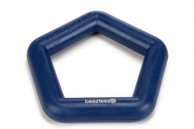 Rubber ring drijvend hondenspeeltje blauw 15 cm Rubber ring drijvend hondenspeeltje blauw 15 cm