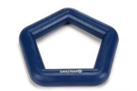 Rubber ring drijvend hondenspeeltje blauw 15 cm - thumbnail