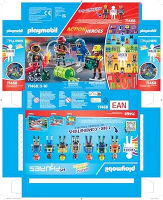Playmobil® Action heroes 71468 brandweer - thumbnail
