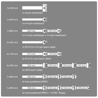 LC Power LC1200P2 V3.1 Platinum PC-netvoeding 1200 W ATX 80 Plus Platinum - thumbnail