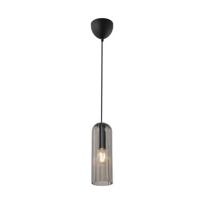 Nordlux Moderne hanglampMiella zwart met smoke glas - 2412523047