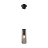 Nordlux Moderne hanglampMiella zwart met smoke glas - 2412523047 - thumbnail