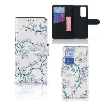 Huawei P40 Pro Uniek Hoesje Blossom White Huawei P40 Pro Uniek Hoesje Blossom White