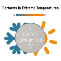 HyCell Knoopcel CR2016 3 V 2 stuk(s) 70 mAh Lithium CR 2016 - thumbnail