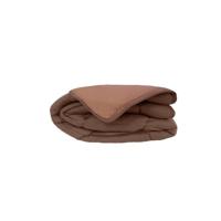 Microvezel dekbed 400g / m² CALGARY Choco & Moka 200x200cm - thumbnail
