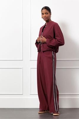 Studio Anneloes Iggy Tape Trousers 13192 Broek 3002 Bordeaux