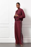 Studio Anneloes Iggy Tape Trousers 13192 Broek 3002 Bordeaux - thumbnail
