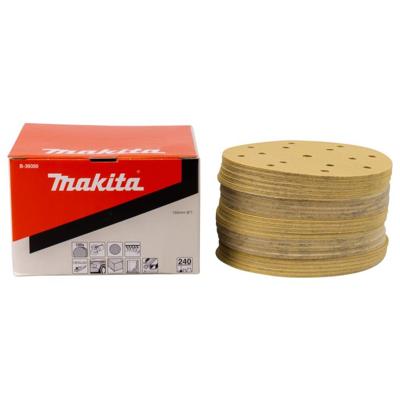 Makita Accessoires Schuurschijf yellow Diameter 150mm Korrel 240