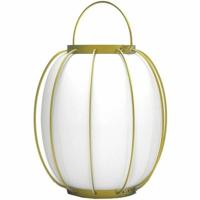 Snoerloze tafellamp - LUMISKY - TULUM - H27 cm - Metalen handvat - Goud - Warm witte en koud witte LED - thumbnail