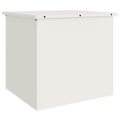 Buitenopslagdoos Wit 55 x 50.5 x 50 cm Koudgewalst staal