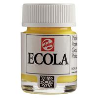 Bruynzeel Ecola plakkaatverf fles 16ml citroengeel (primair) 205 - thumbnail