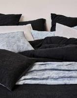 Essenza Essenza Philippine Dekbedovertrek Anthracite 200x200/220 - thumbnail