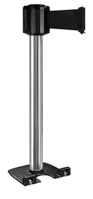 VISO RXLO1100SRBK Afzetpaal Riem- of kettinglengte 10 m (Ø x h) 80 mm x 111 cm VISO RXLO1100SRBK Afzetpaal Riem- of kettinglengte 10 m (Ø x h) 80 mm x 111 cm