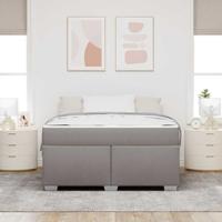 Bedframe Taupe 160 x 200 cm Stof - thumbnail