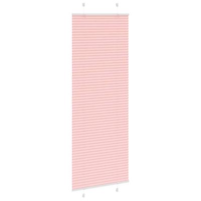 Pliss rolgordijn 70x200 cm stofbreedte 69,4 cm polyester roze