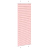 Pliss rolgordijn 70x200 cm stofbreedte 69,4 cm polyester roze - thumbnail