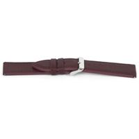 Horlogeband Universeel I722 Leder Bordeaux 24mm - thumbnail