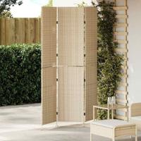 Kamerscherm Beige 146 x 200 cm poly rattan - thumbnail