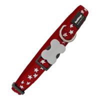 Hondenhalsband Red Dingo Ster 41-63 cm - thumbnail