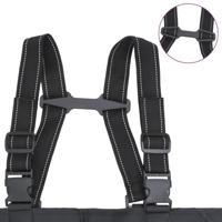 Waadpak met laarzen en riem maat 40 zwart - thumbnail