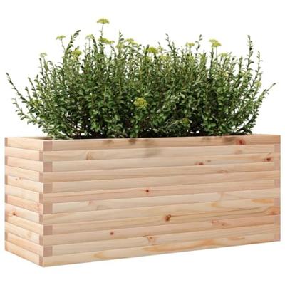 Plantenbak 110x40x45,5 cm massief grenenhout