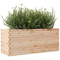 VidaXL Plantenbak 110x40x45,5 cm massief grenenhout - thumbnail