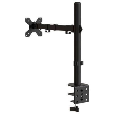 VidaXL Monitorbeugel vesa 75/100 mm zwart staal