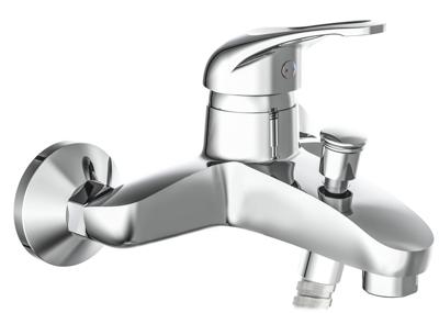 SCHÜTTE badmengkraan calvino chroomkleurig