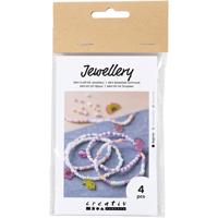 Creativ Company Mini hobbyset sieraden, krimpfolie armbanden, 1 doos - thumbnail