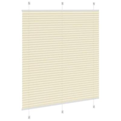 Pliss rolgordijn 115x150cm stofbreedte 114,4cm polyester crme - thumbnail