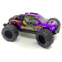 Absima Mini AMT Magic Lila Brushless 1:16 RC auto Elektro Monstertruck 4WD RTR 2,4 GHz - thumbnail