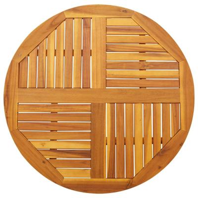 Tafelblad rond 90x2,2 cm massief acaciahout