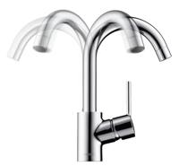 Hansgrohe Focus E2 keukenkraan RVS look 31806800 - thumbnail