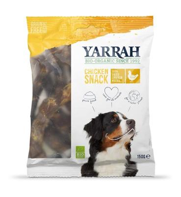 Yarrah Hond kippennekken bio (150 Gram)