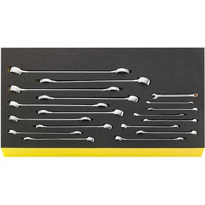 Stahlwille 96830121 TCS WT 13/18 6-24MM Ring-steeksleutelset Sleutelbreedte (metrisch) 8 - 19 mm