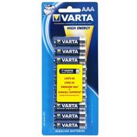 Varta Batterij longlife alkaline aaa-batterijen (p10) - thumbnail