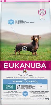 Eukanuba Daily Care Adult Weight Control Small/Medium hondenvoer 3 x 2,3 kg