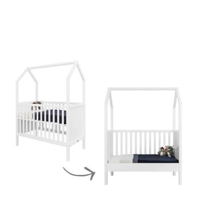 Bopita ombouwbaar ledikant my first house wit 60x120 cm Bopita ombouwbaar ledikant my first house wit 60x120 cm