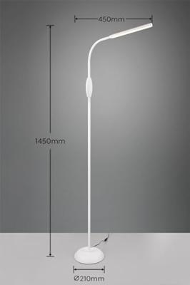 Trio LeeslampToro zwart 145cm - R47641102